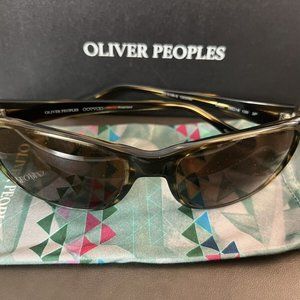 OLIVE RPEOPLES BRION POLARIZED SUN OV5196 in Cocobolo Rare Find MSRP$485